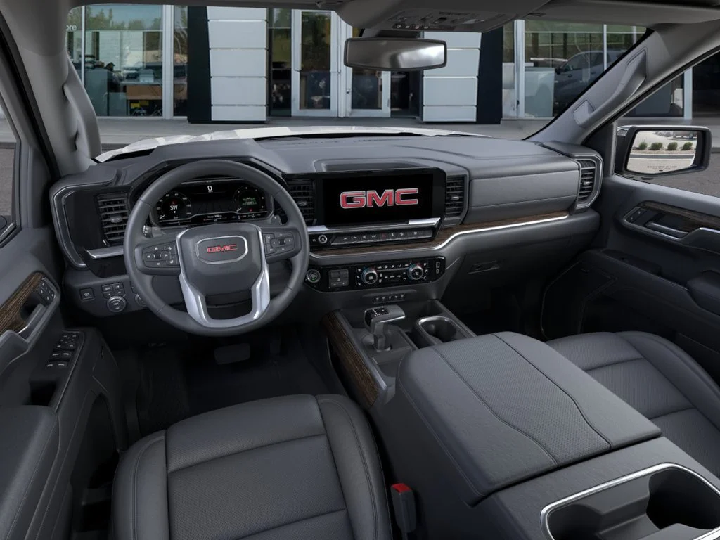 New 2026 Glacier White Tricoat GMC SLT image 15