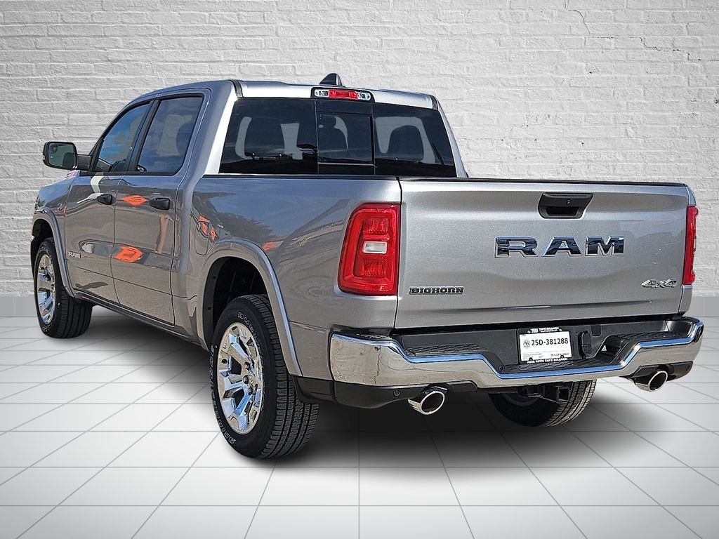 New 2026 Billet Silver Metallic Clear-Coat Exterior Paint RAM Big Horn/Lone Star image 3