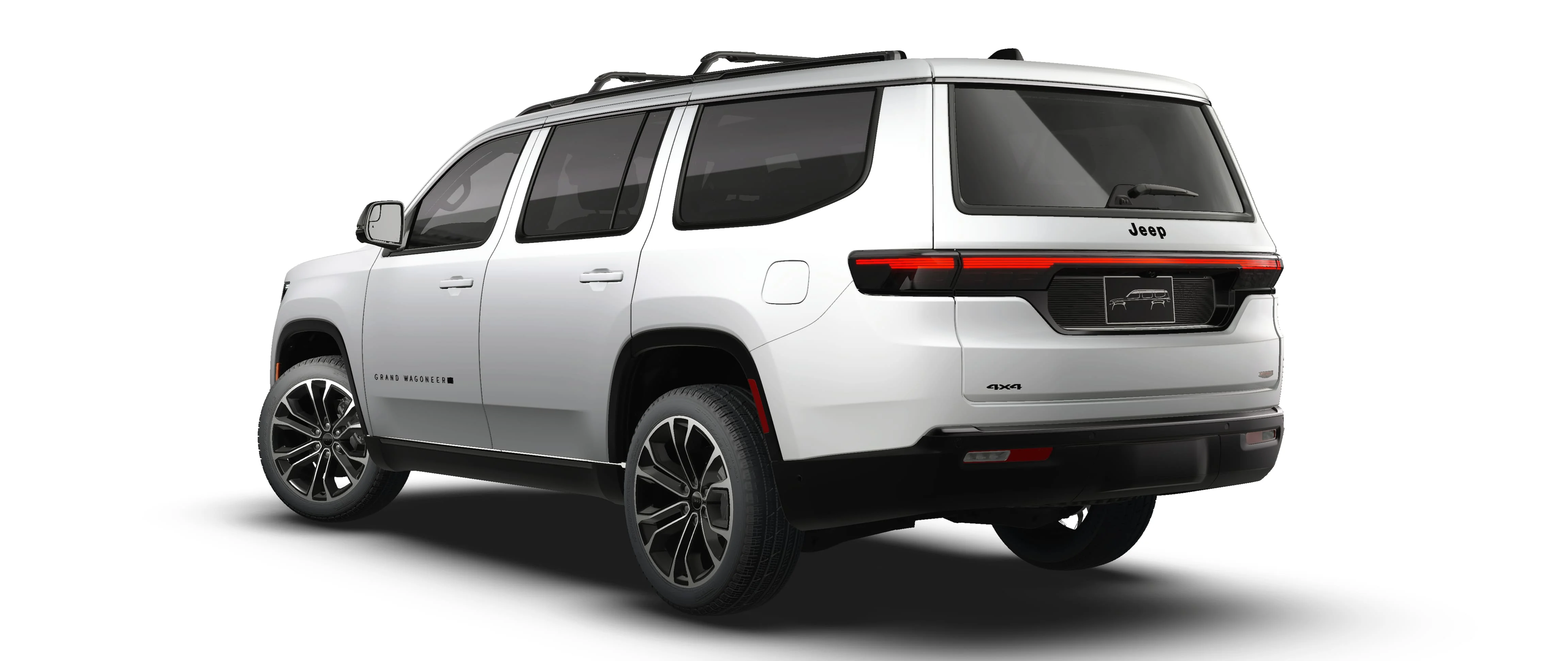 New 2026 Bright White Clear-Coat Exterior Paint Jeep Grand Wagoneer image 2