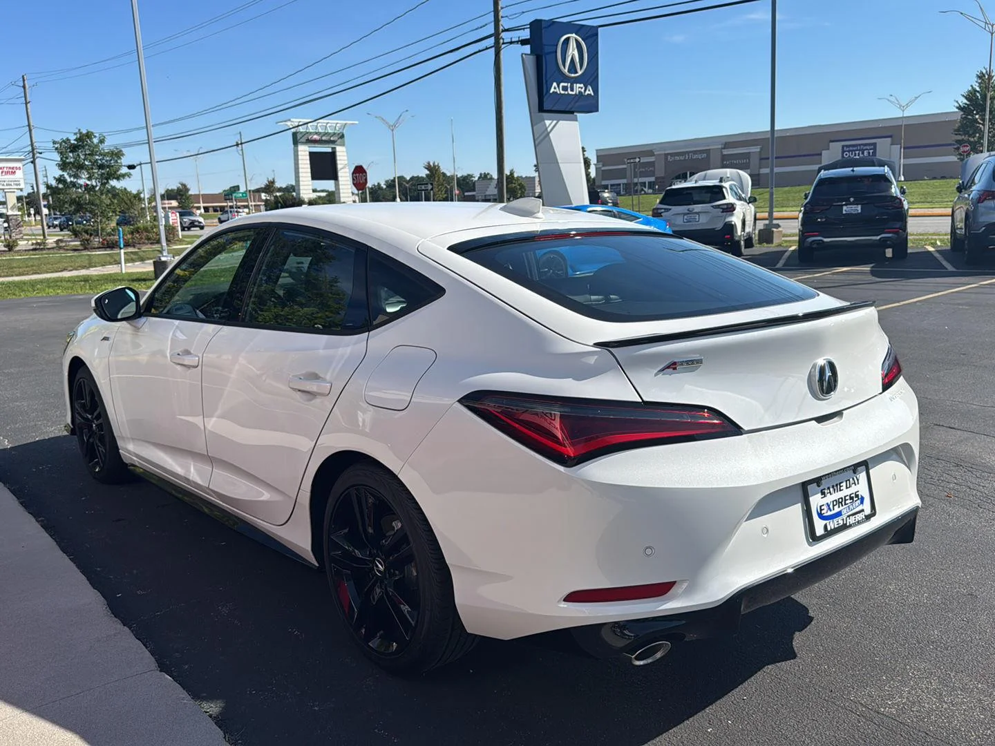 New 2026 Platinum White Pearl Acura w/Tech w/A-SPEC image 5