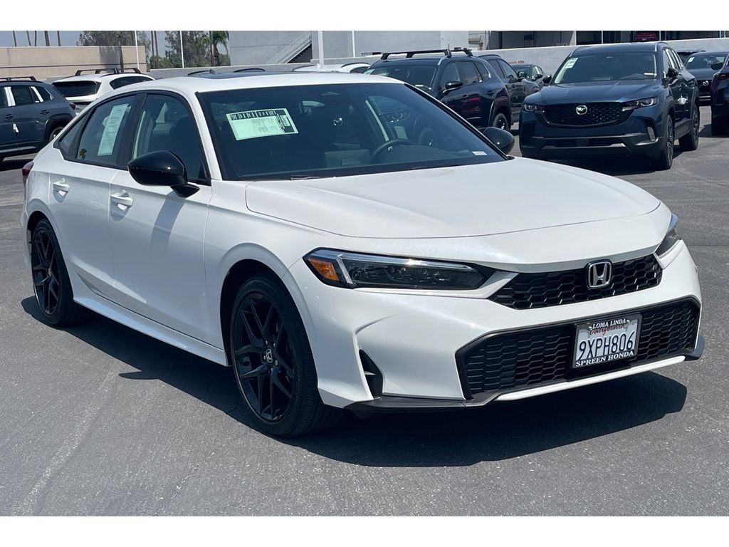 Certified Used 2026 Platinum White Pearl Honda Sport image 8