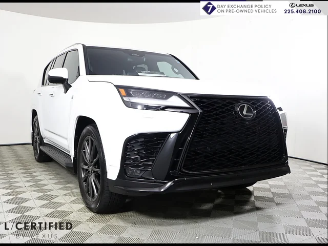 2025 LEXUS LX 600 F SPORT Handling