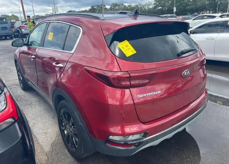 Used 2020 Hyper Red Kia S image 3