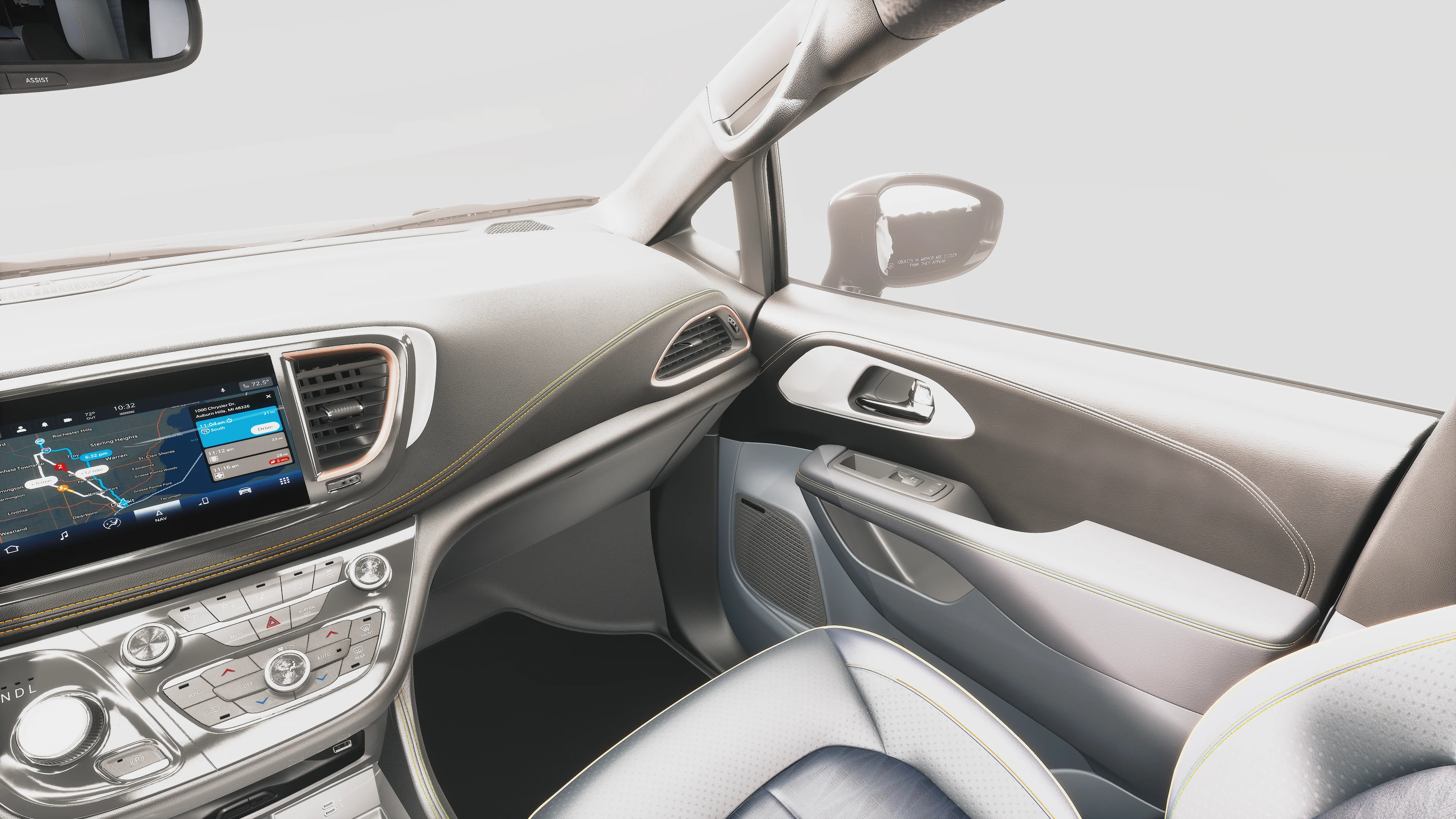 New 2027 Bright White Clear-Coat Exterior Paint Chrysler Pinnacle image 7
