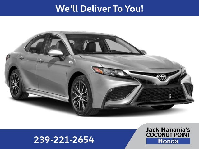 Used 2021 White Toyota SE image 6