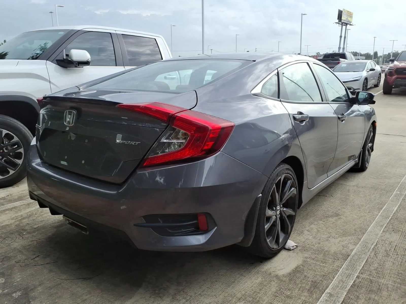 Used 2020 Gray Honda Sport image 7