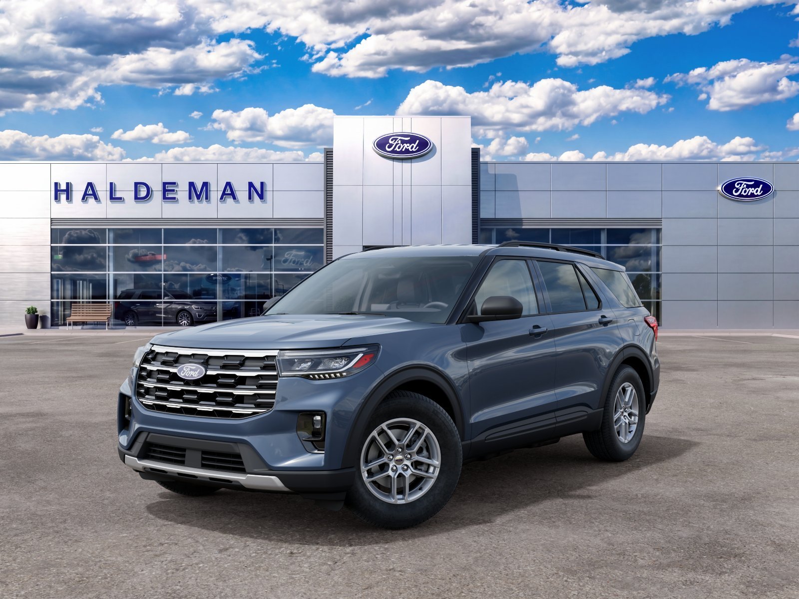 New 2027 Vapor Blue Metallic Ford Active image 2