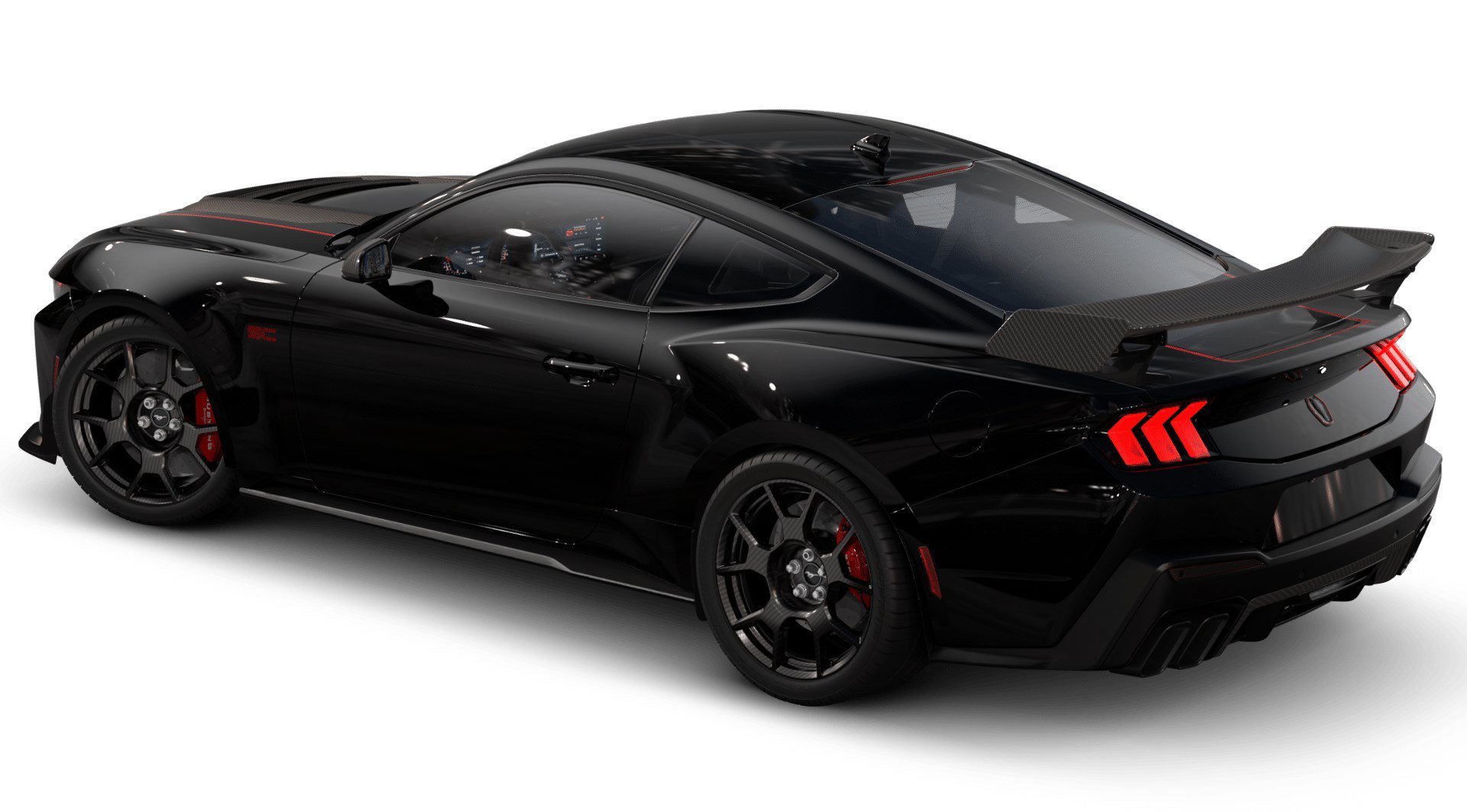 New 2026 Shadow Black Ford Dark Horse SC image 2