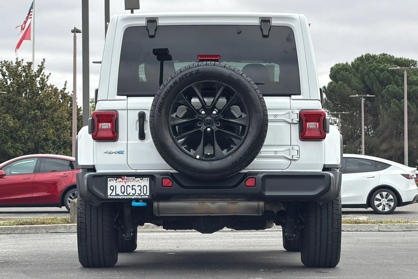 Used 2024 White Jeep Sahara 4xe image 5