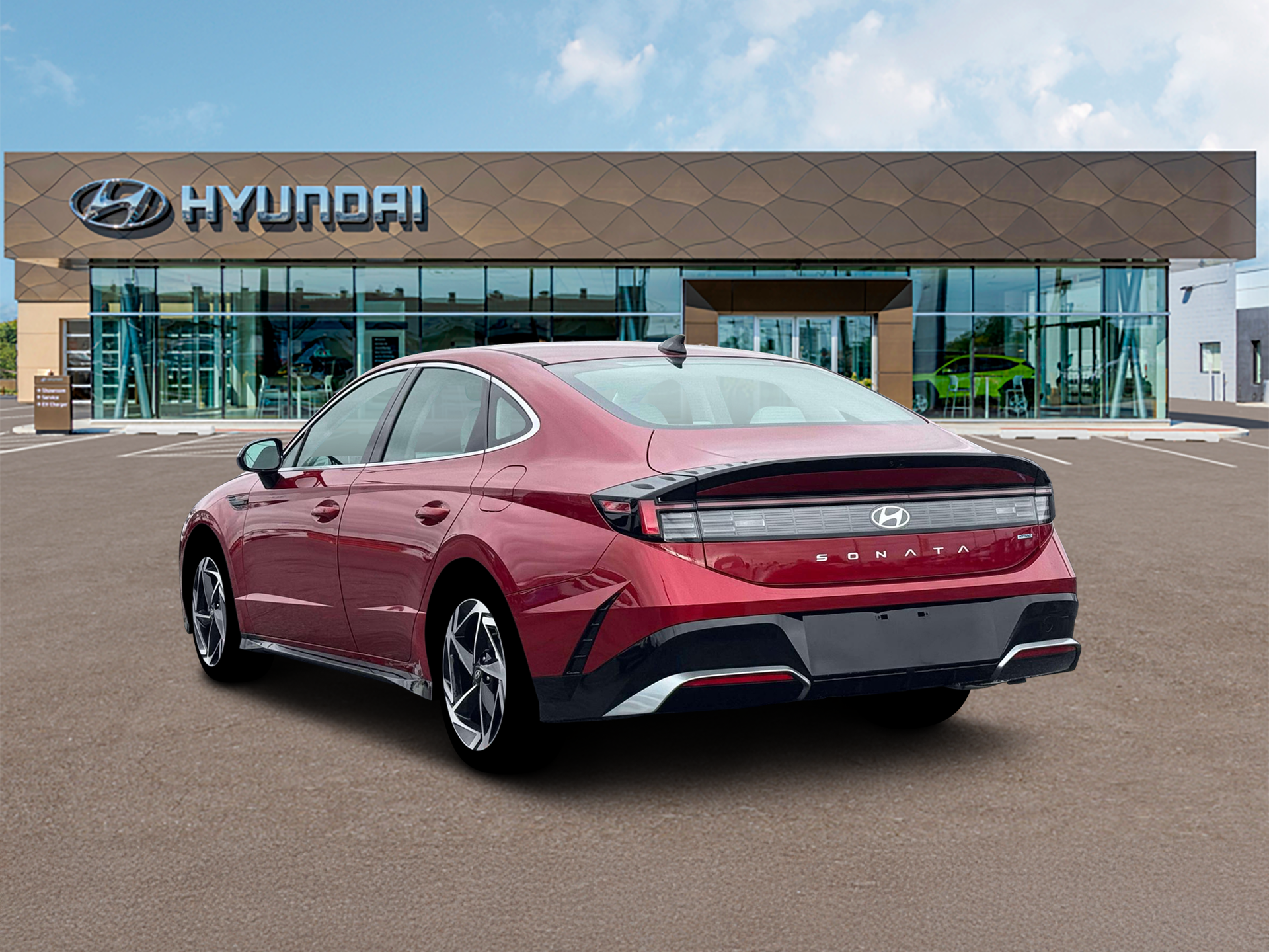 New 2026 Ultimate Red Hyundai SEL Sport image 5