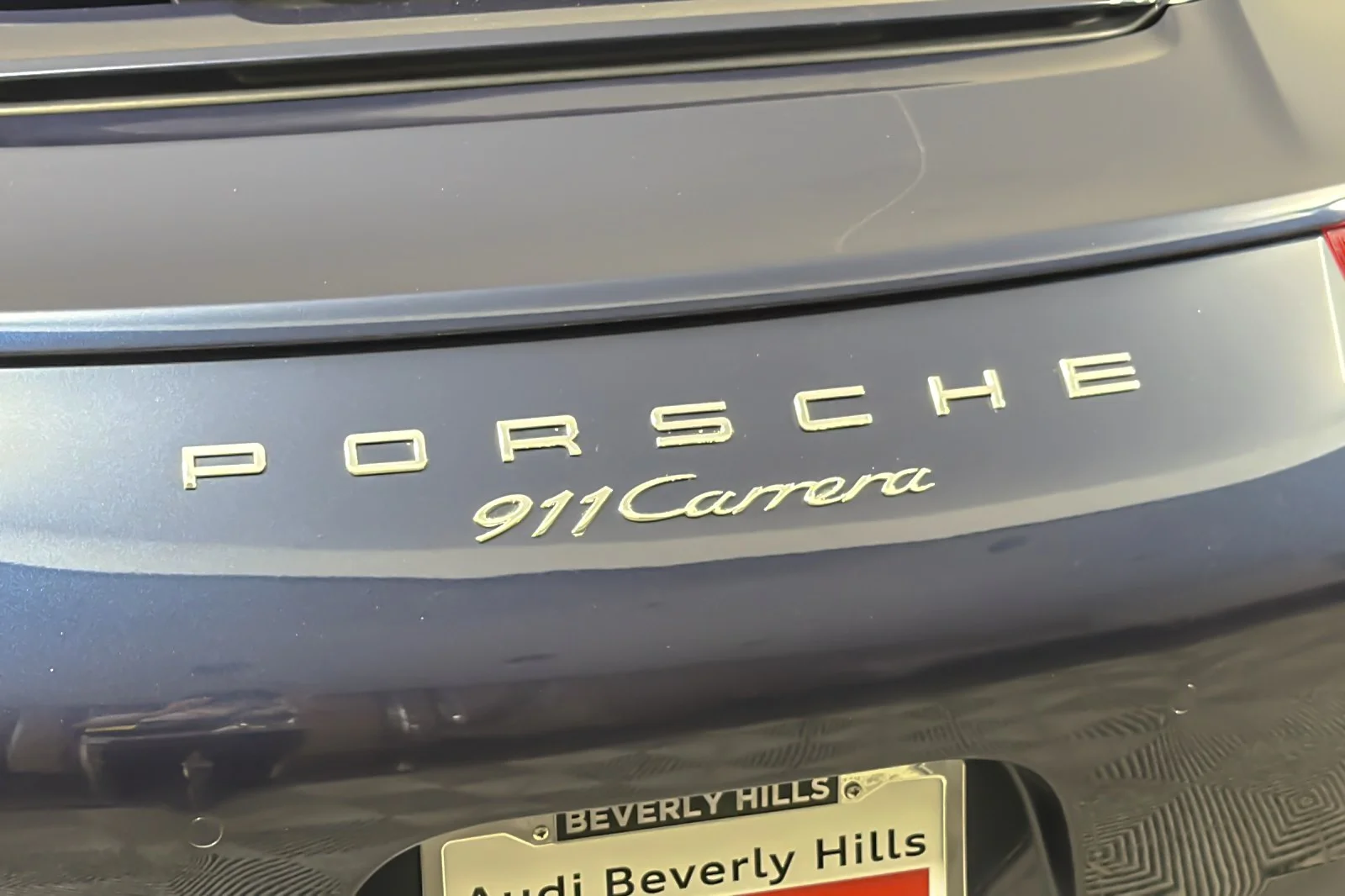 Used 2014 Dark Blue Metallic Porsche 2dr Cpe Carrera image 24