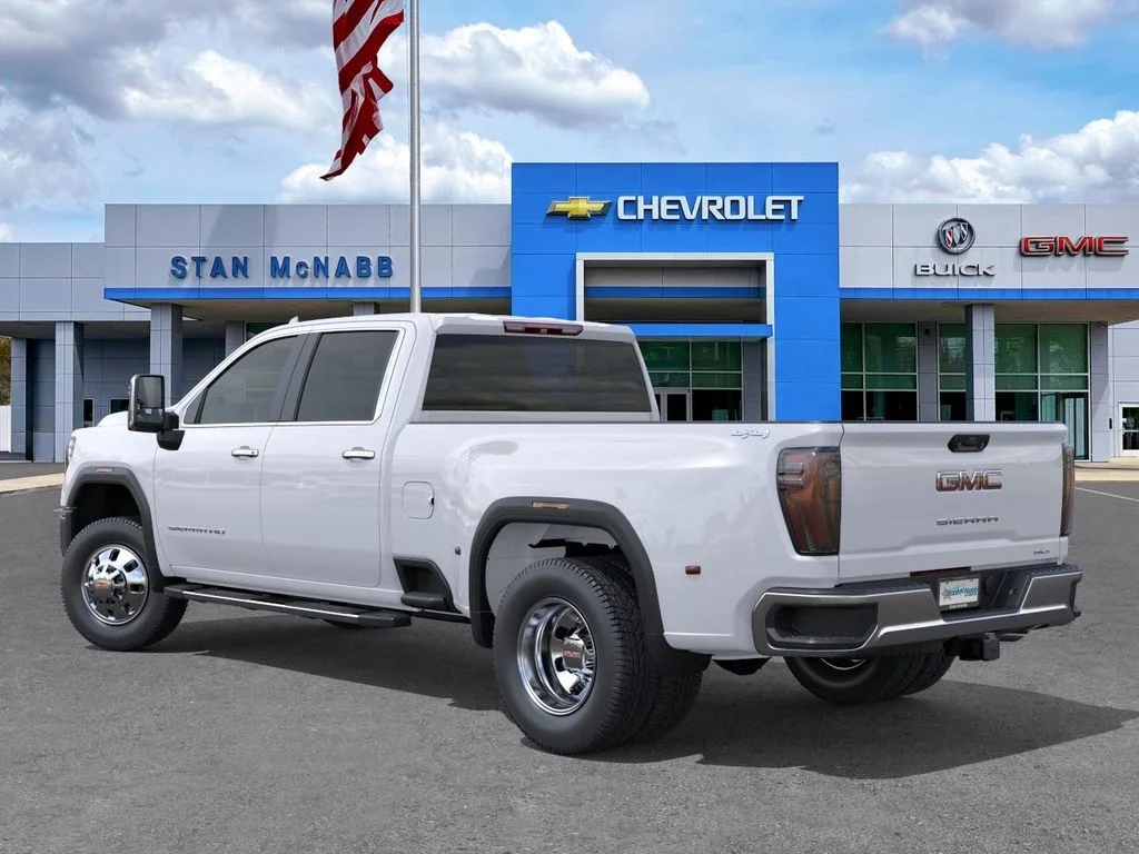 New 2026 Summit White GMC SLT DRW image 3