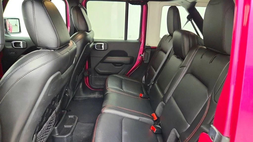Used 2022 Limited Edition Tuscadero Pearlcoat Jeep Unlimited Rubicon 4x4 w/ Hard Top, Leather Seats & LED Lighting image 22