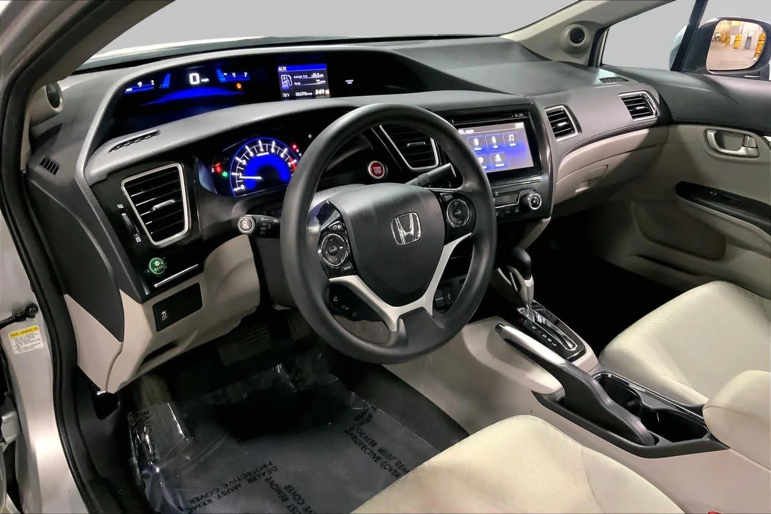 Used 2015 Alabaster Silver Metallic Honda EX image 18