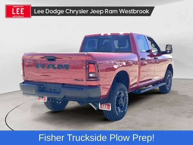 New 2026 Molten Red Ram TRADESMAN CREW CAB 4X4 6