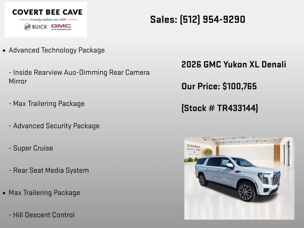 2026 GMC Yukon XL Denali - Photo 19