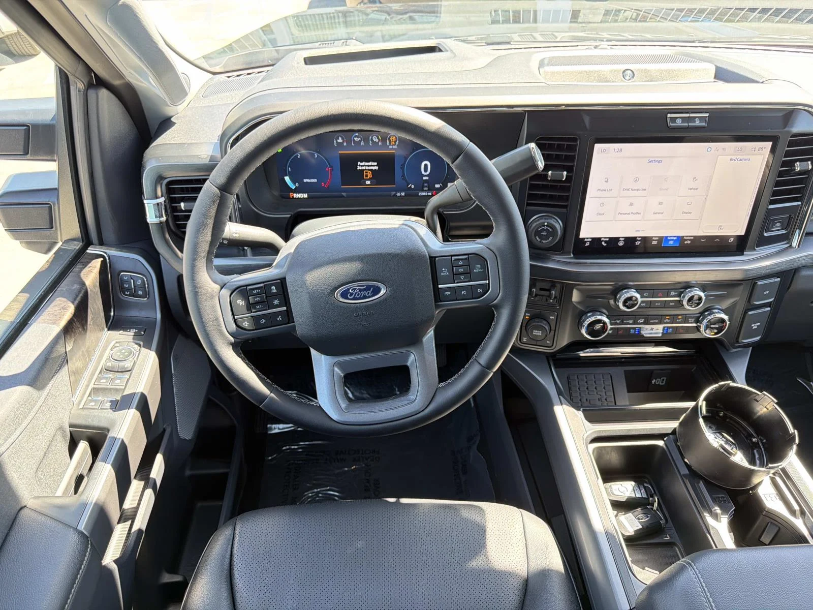 Used 2026 Agate Black Metallic Ford LARIAT 4WD Crew Cab 6.75