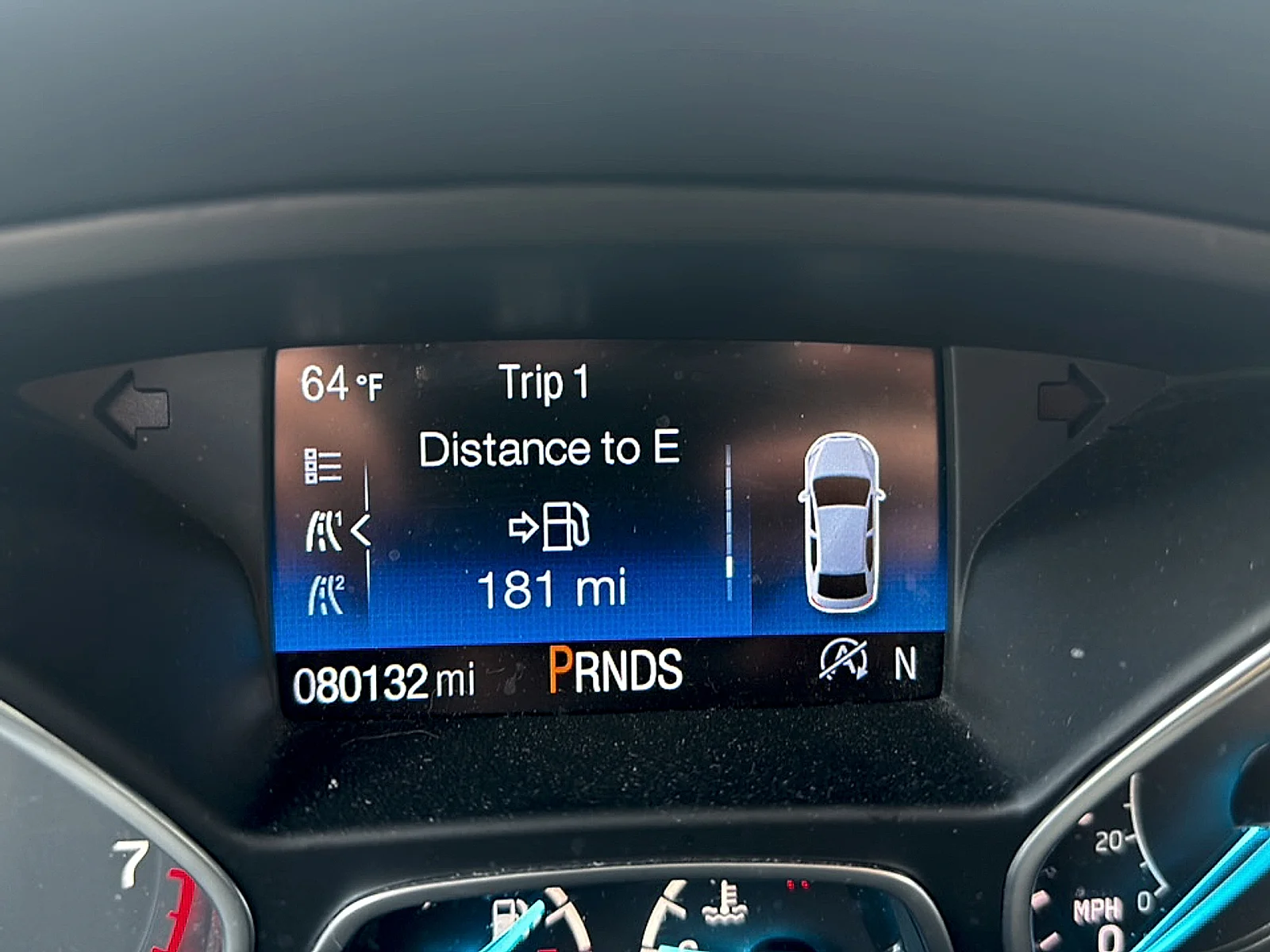 Used 2019 Agate Black Metallic Ford SEL image 8