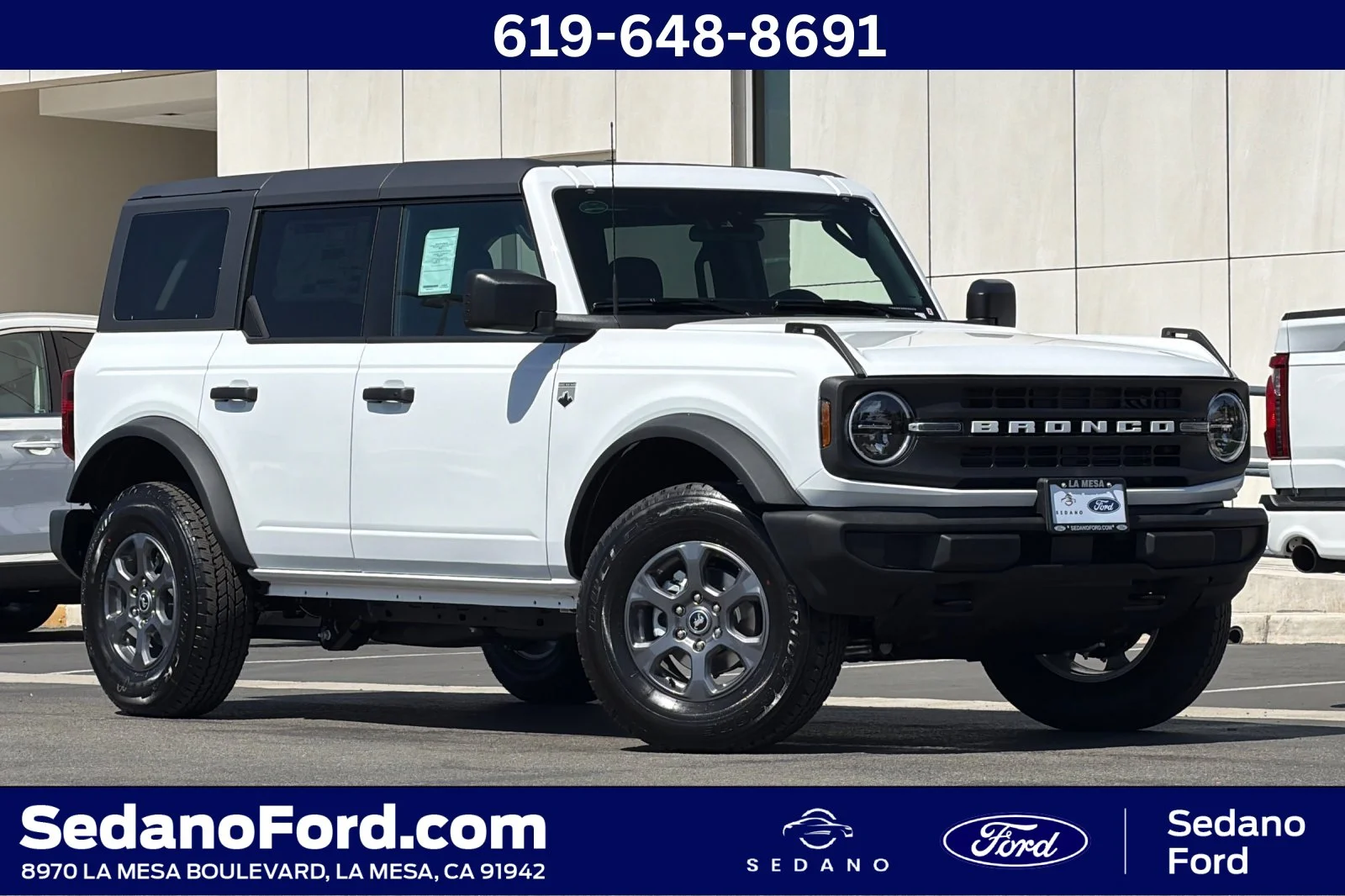 New 2026 White Ford Big Bend image 1