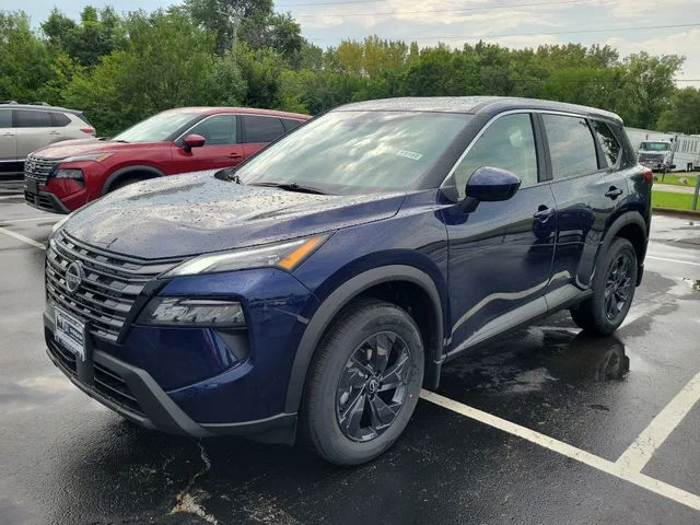 New 2026 Deep Ocean Blue Pearl Nissan SV image 2