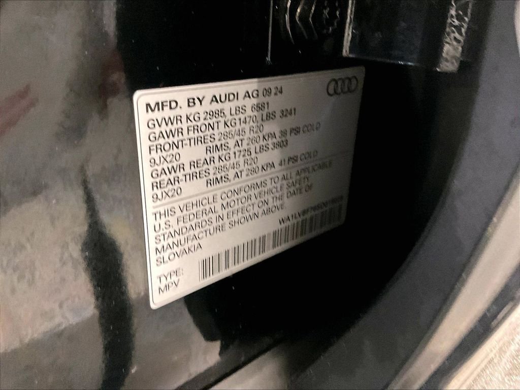 Used 2025 Black Audi 55 Premium Plus image 36