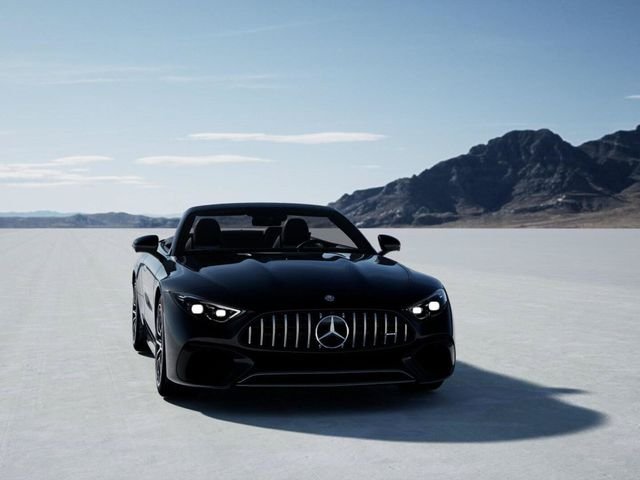 New 2026 Obsidian Black Metallic Mercedes-Benz SL 55 AMG® image 8