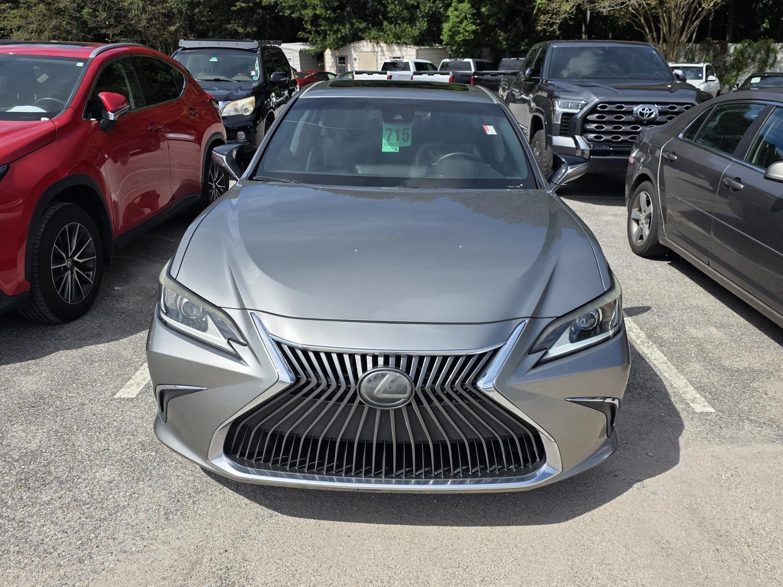 Used 2019 Silver Lexus 350 image 2