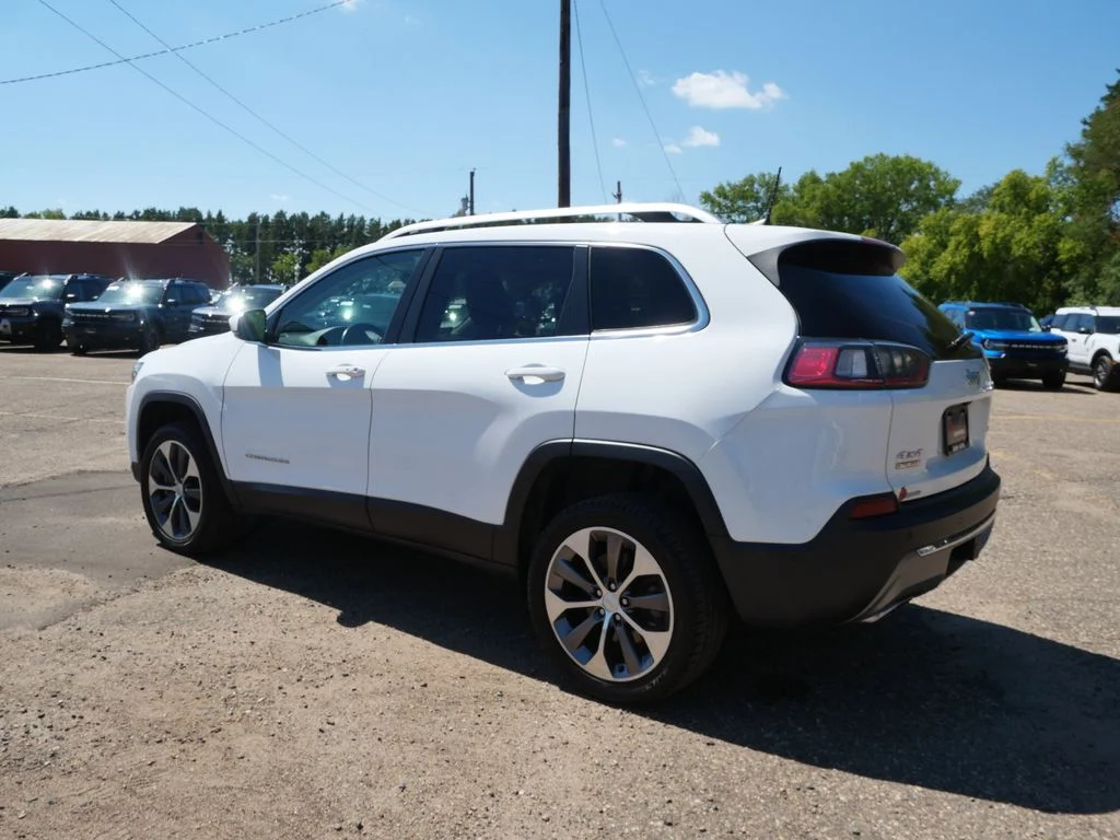 Certified Used 2021 White Jeep Limited image 4