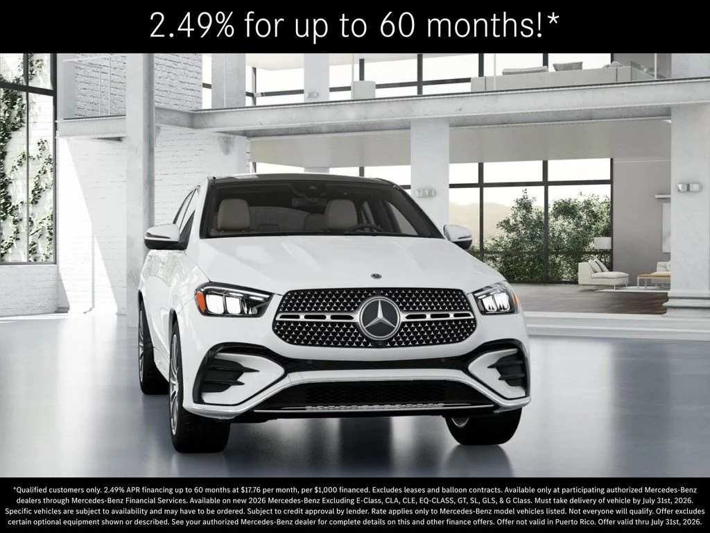 New 2026 Polar White Mercedes-Benz GLE 450 image 8