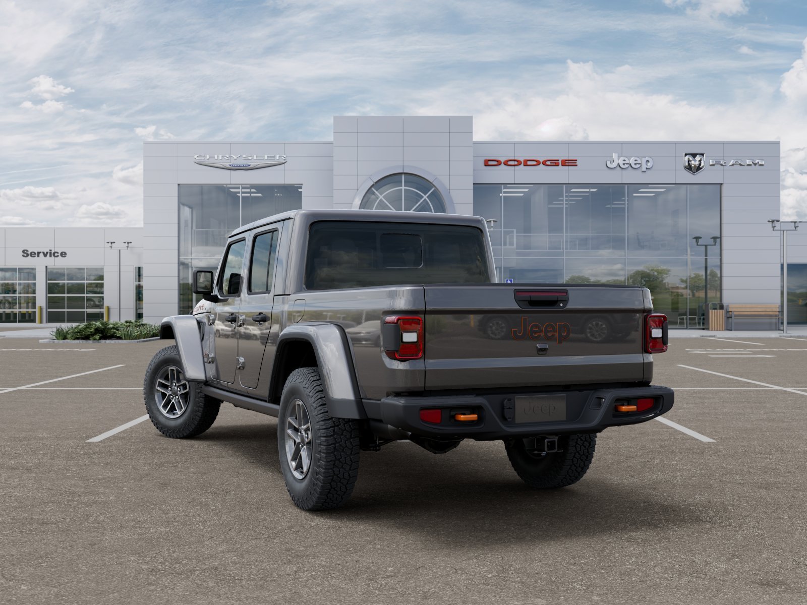 New 2026 Granite Crystal Metallic Clear-Coat Exterior Paint Jeep Mojave image 29