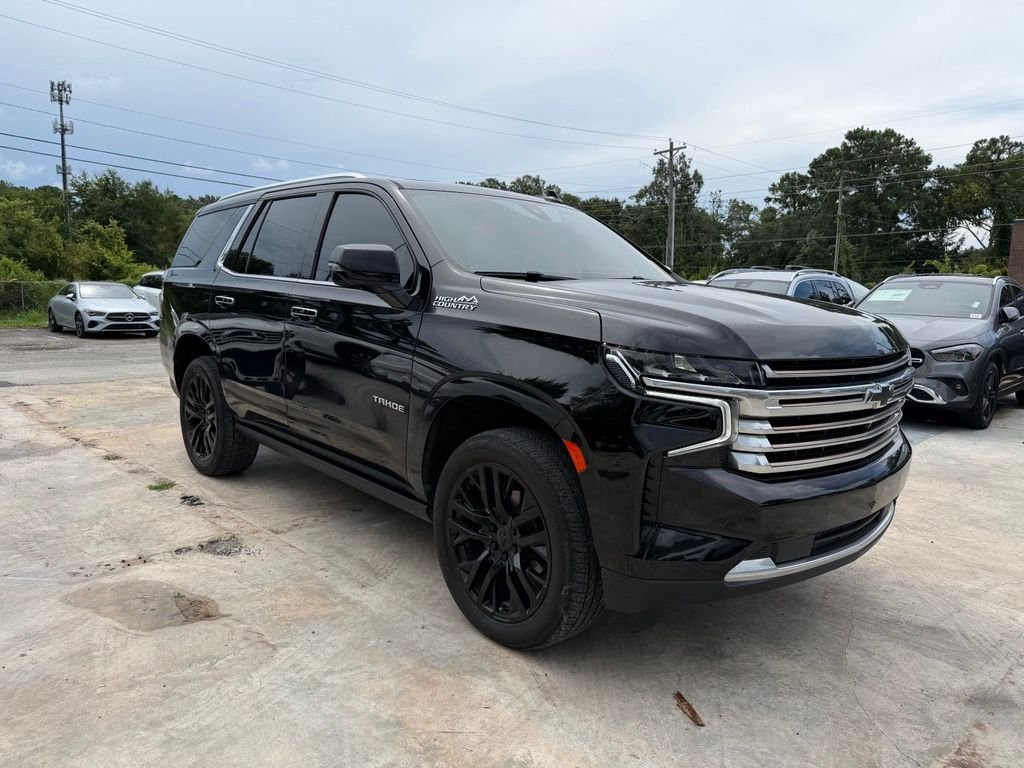Used 2021 Black Chevrolet High Country image 3