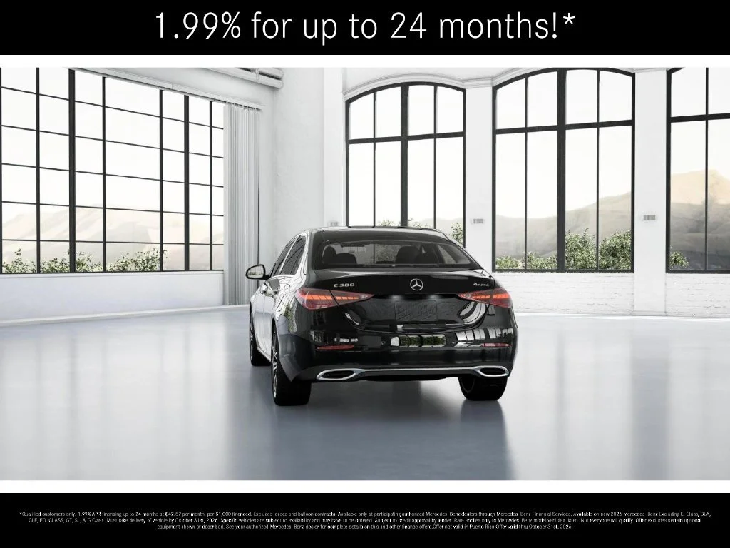 New 2026 Black Mercedes-Benz C 300 image 68