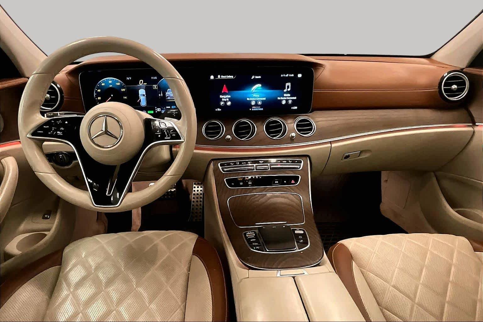 Used 2022 Nautical Blue Metallic Mercedes-Benz E 450 image 14