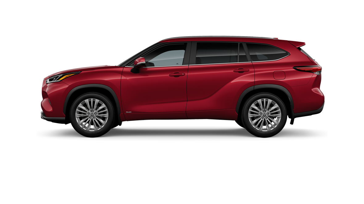 New 2026 Ruby Flare Pearl Toyota Hybrid Platinum image 25