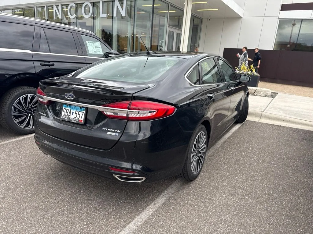 Used 2018 Black Ford Titanium image 2