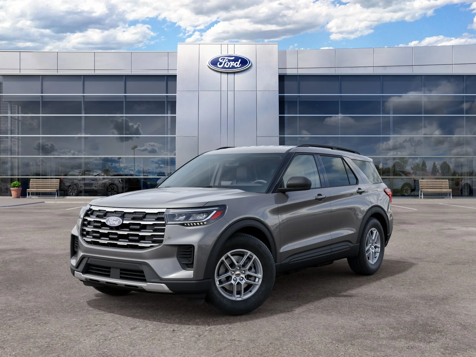New 2027 Carbonized Gray Metallic Ford Active image 46