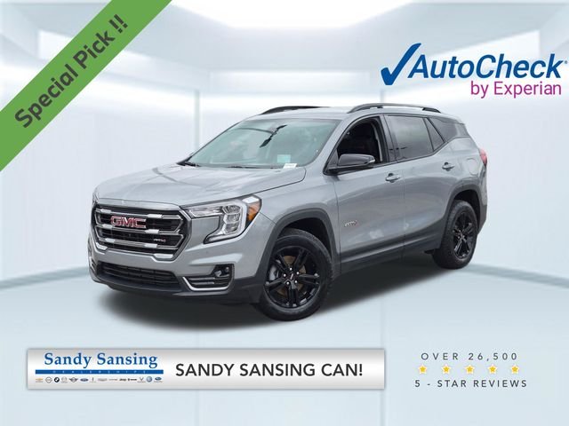 Used 2024 Silver GMC AT4 image 1