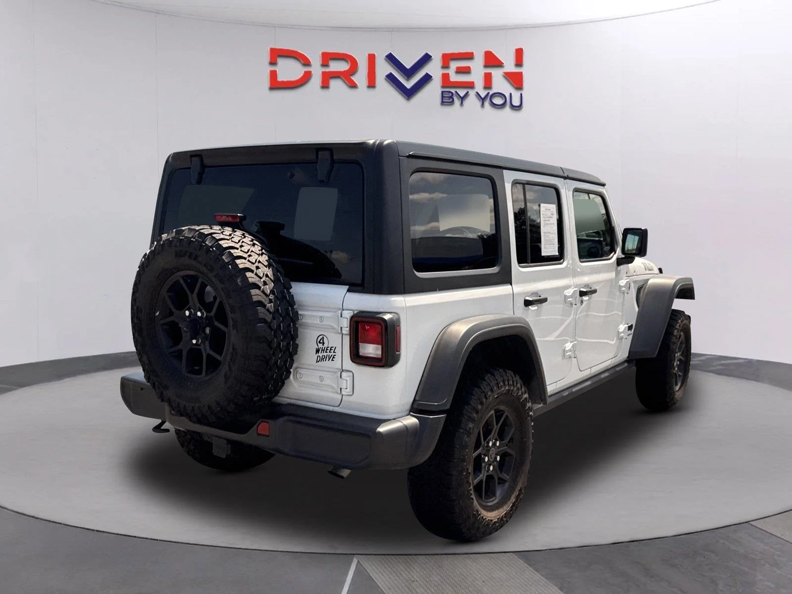 Used 2025 Bright White Clearcoat Jeep Willys image 4