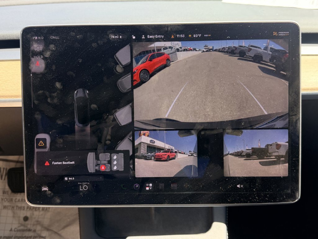 Used 2021 Midnight Silver Metallic Tesla Long Range image 23