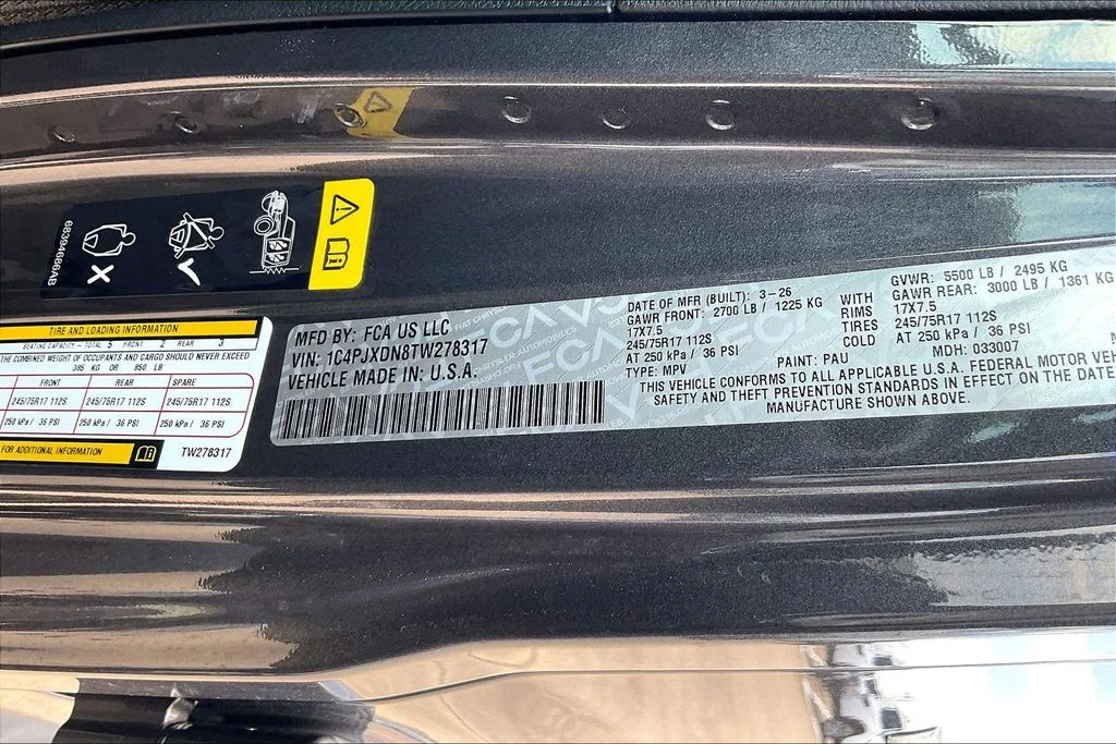 New 2026 Jeep Wrangler Sport 4D Sport Utility