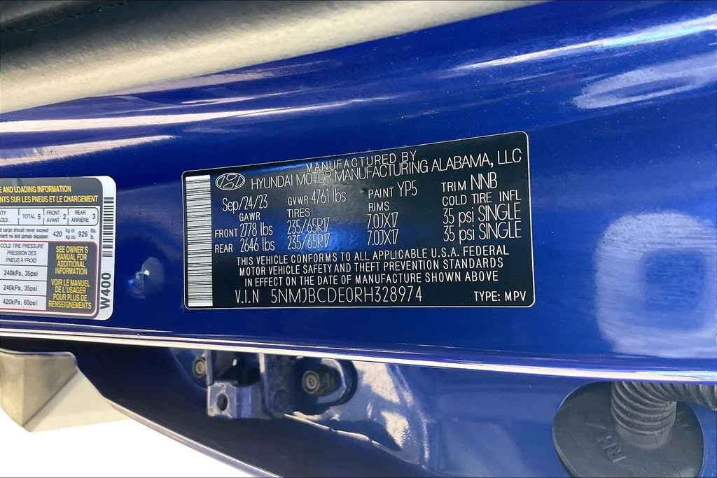 Used 2024 Blue Hyundai SEL image 16