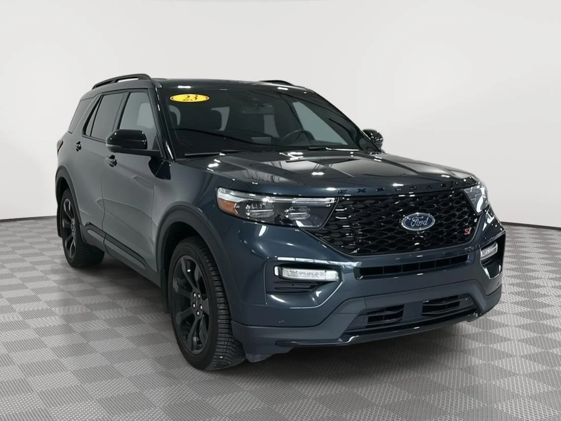Used 2023 Stone Blue Metallic Ford ST image 7