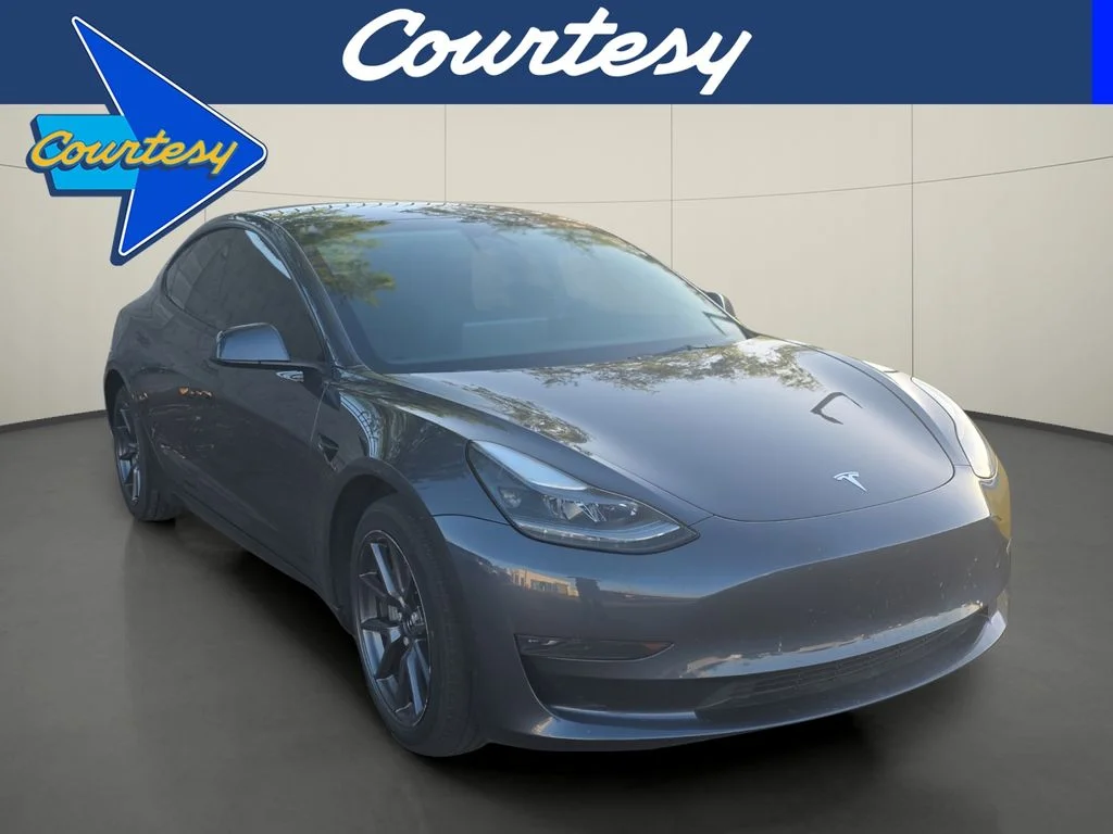 Used 2023 Gray Tesla Base image 1