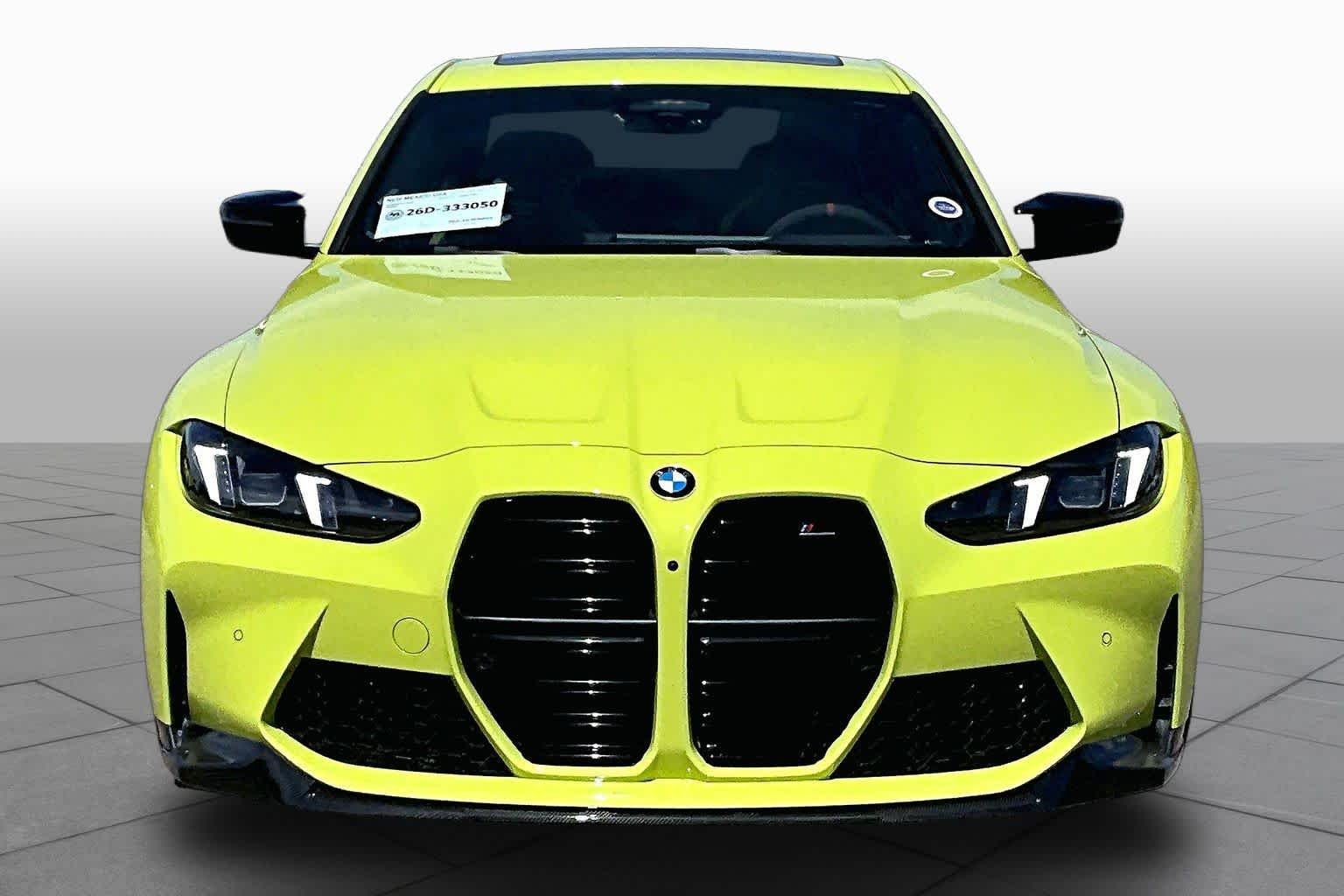 Used 2026 Sao Paulo Yellow BMW Competition xDrive image 3