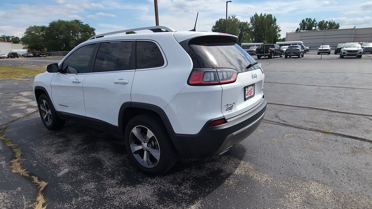 Used 2019 Bright White Clearcoat Jeep Limited image 6