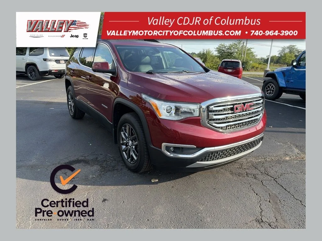 Certified Used 2017 Red GMC SLT-1 image 1