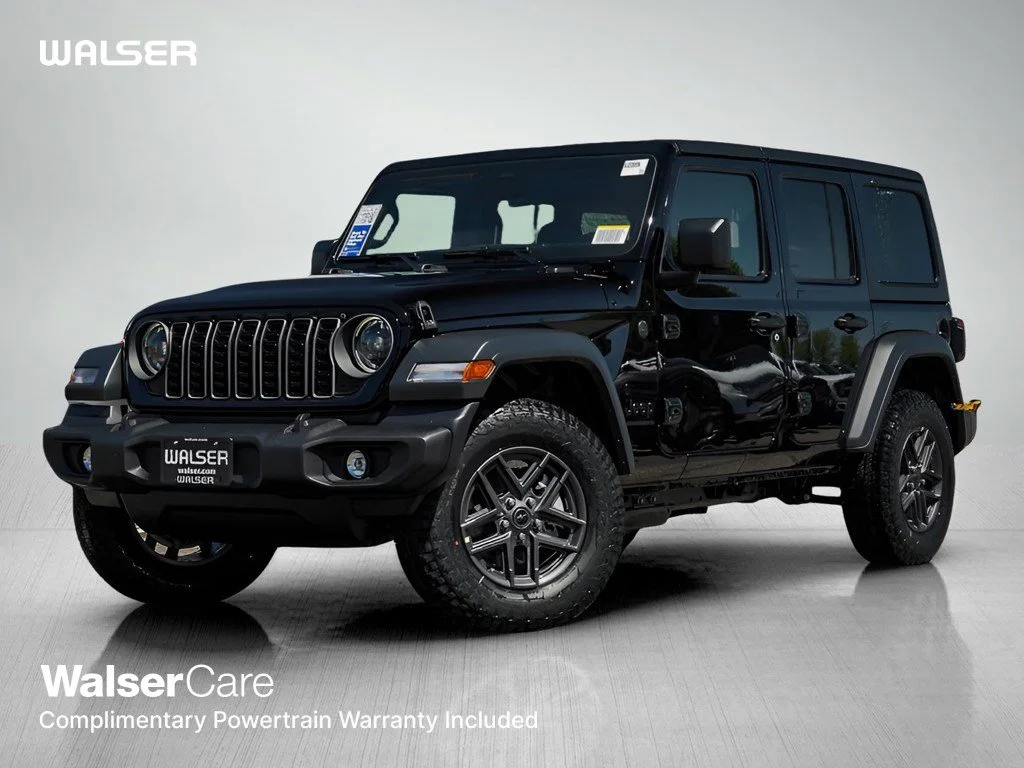 New 2026 Black Clearcoat Jeep Sport S image 1