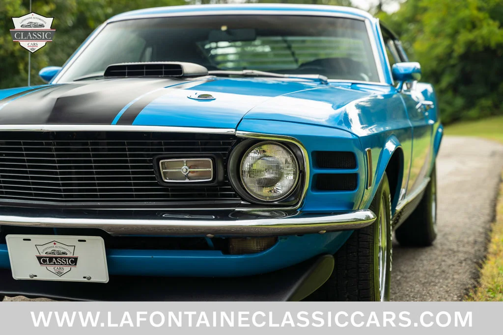 Used 1970 Blue Ford Mach 1 image 8