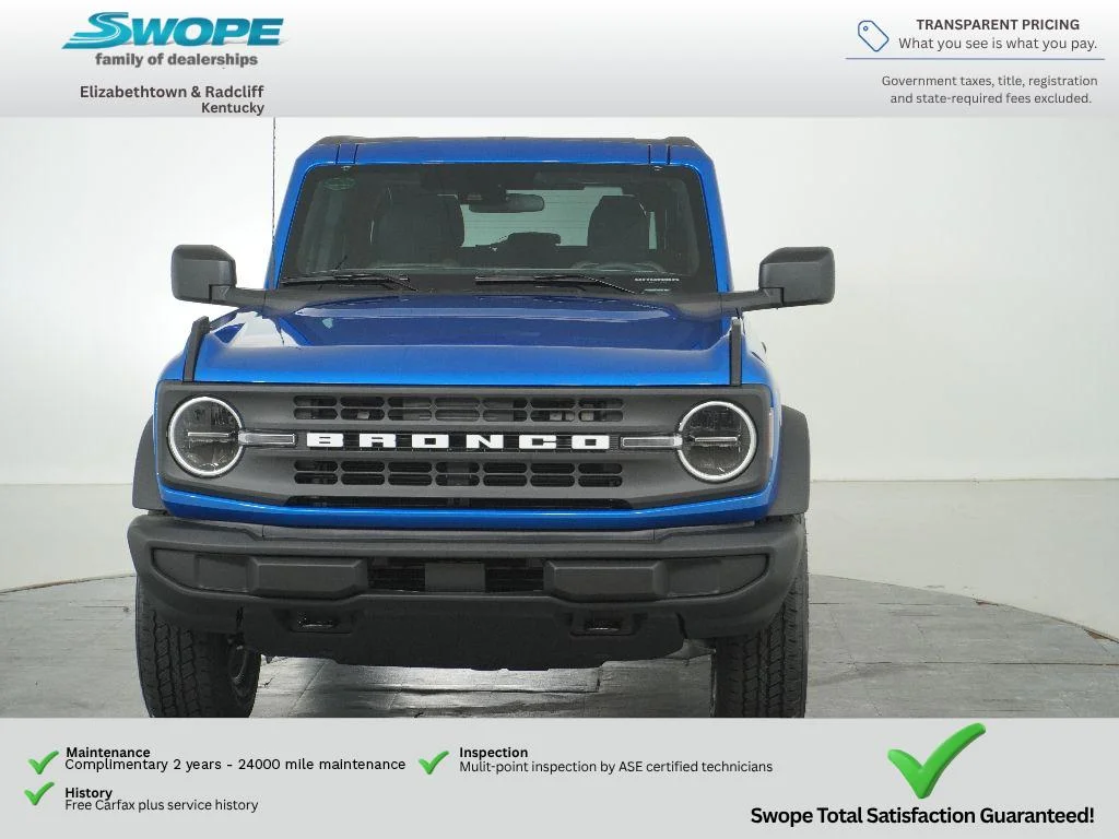 New 2026 Velocity Blue Metallic Ford Big Bend® image 8