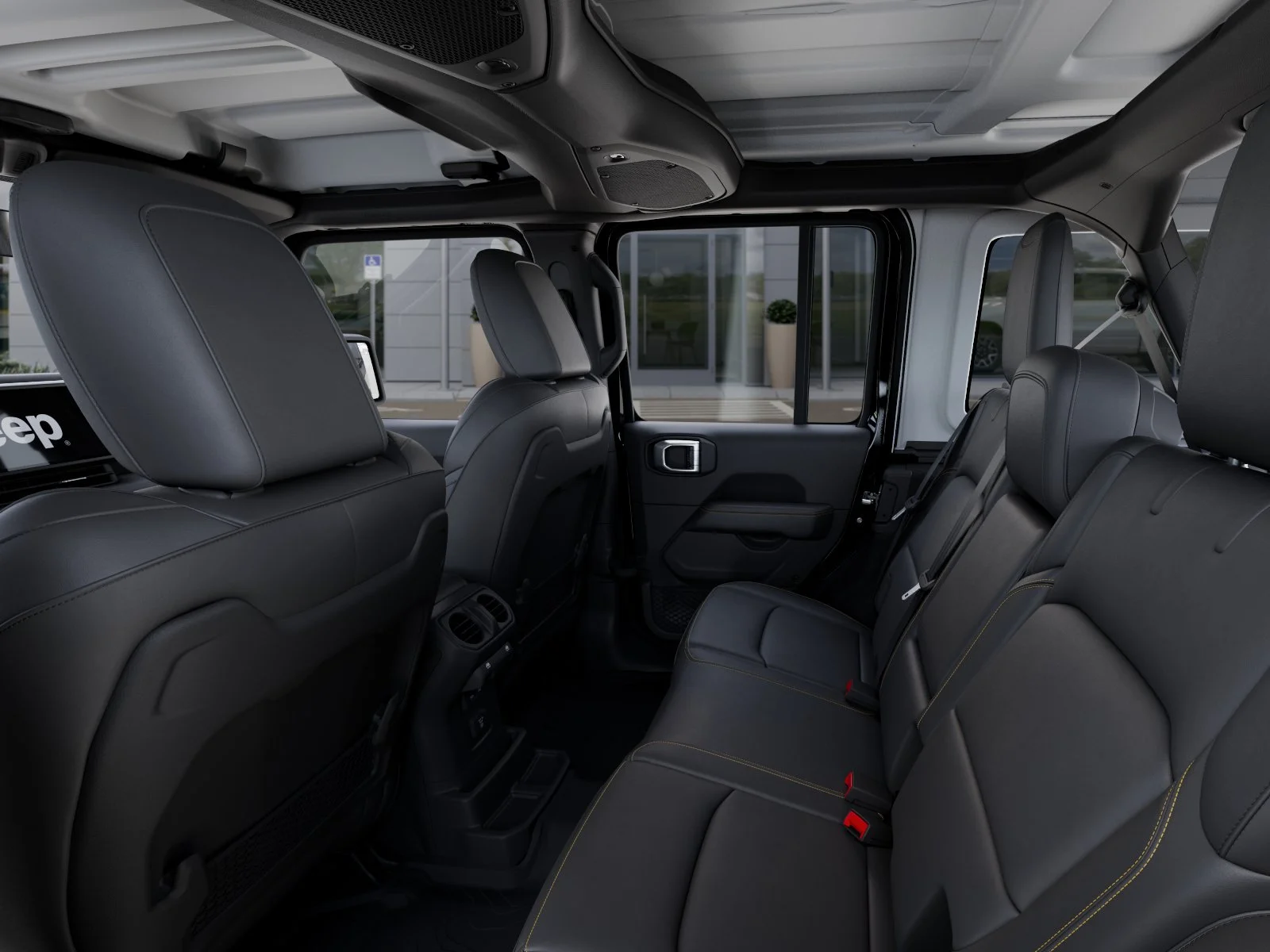 New 2026 Black Clear-Coat Exterior Paint Jeep Sahara image 60
